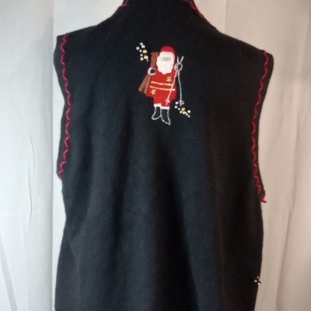 Design originals zip up Christmas vest size large - Picture 7 of 8